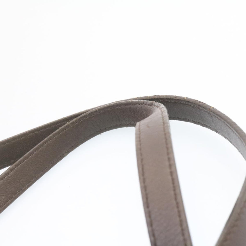 GUCCI GG Canvas Tote Bag PVC Leather Brown 336776 23085