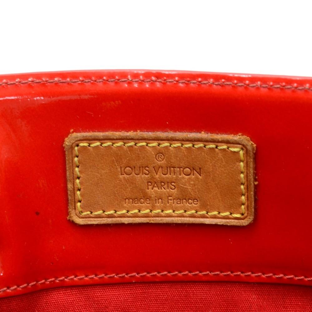 Louis Vuitto Reade MM Patent Leather Handbag