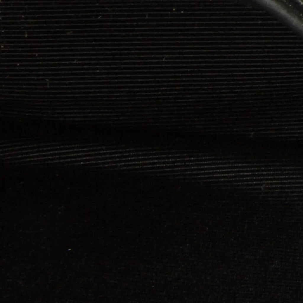 Yves Saint Laurent Triquilt Envelope Medium Black Leather