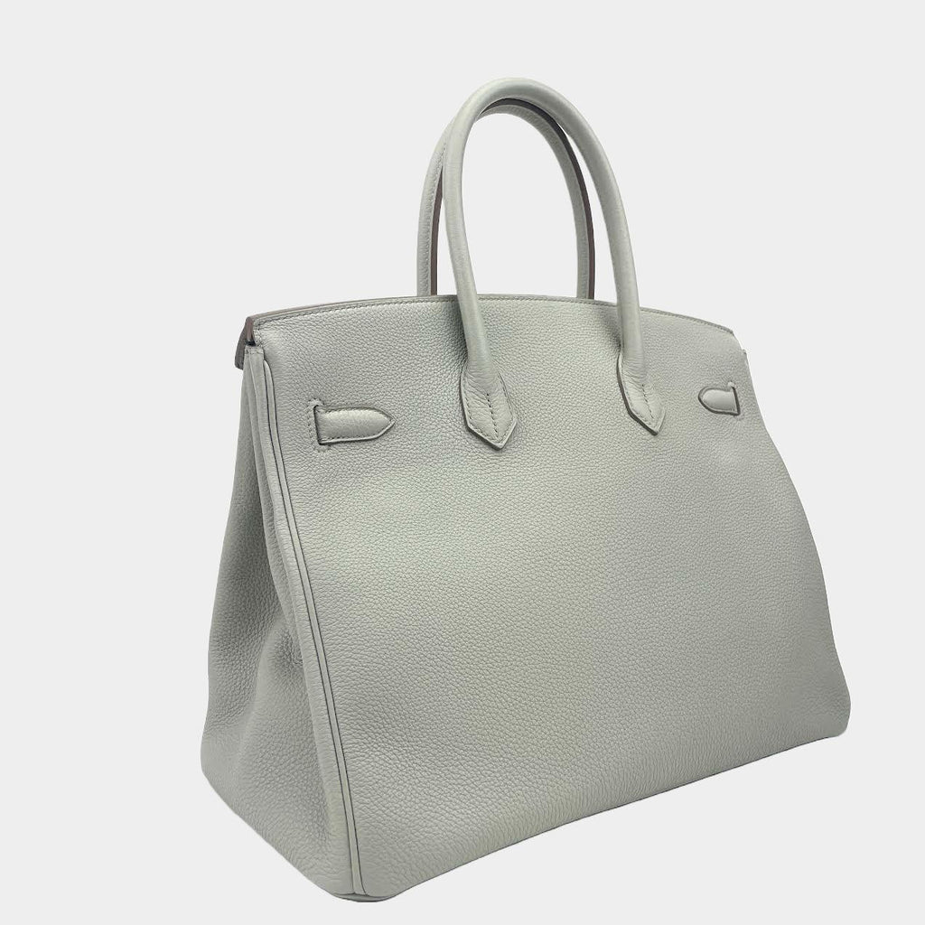HERMÃƒÆ’Ã‹â€ S Togo Birkin 35 Gris Perle Pearl Gray w/Gold