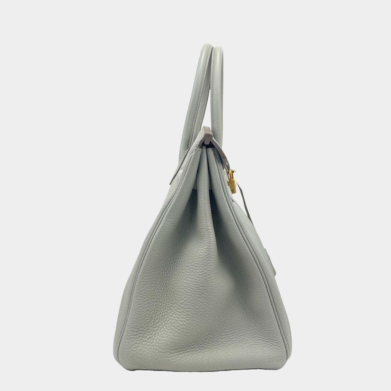 HERMÃƒÆ’Ã‹â€ S Togo Birkin 35 Gris Perle Pearl Gray w/Gold