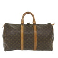 Louis Vuitton Keepall 50  Canvas Travel Bag ()