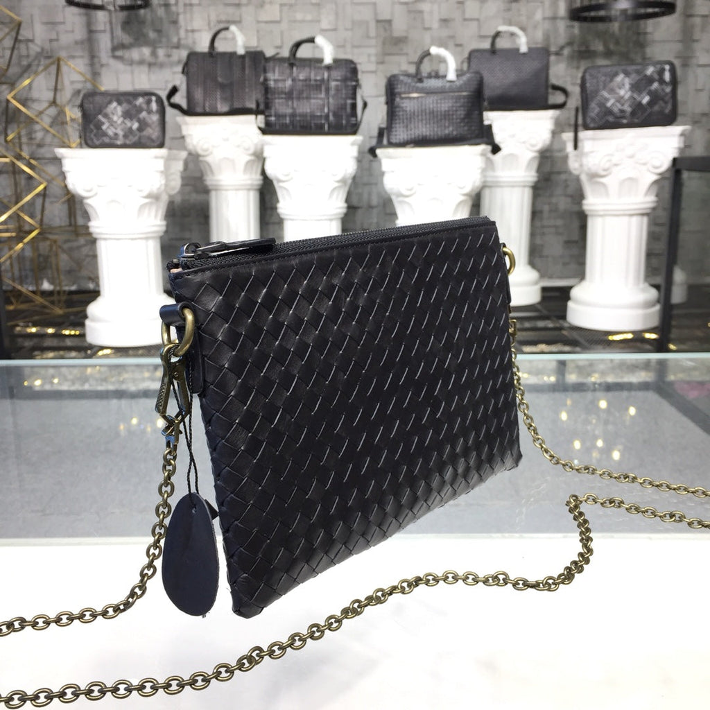 GLAMI Chain Shoulder Bag Black, For Women, WomenÃƒÂ¢Ã¢â€šÂ¬Ã¢â€žÂ¢s Bags 9.6in/24.5cm