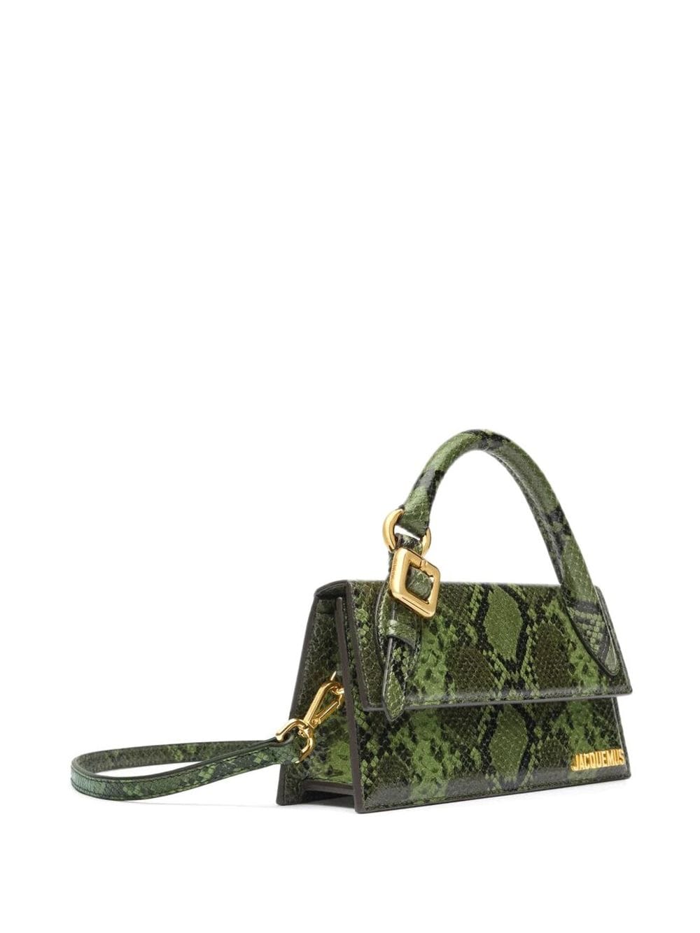 LE CHIQUITO LONG BOUCLE LEATHER HANDBAG