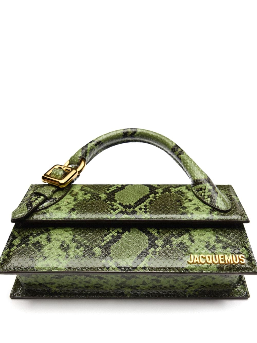 LE CHIQUITO LONG BOUCLE LEATHER HANDBAG