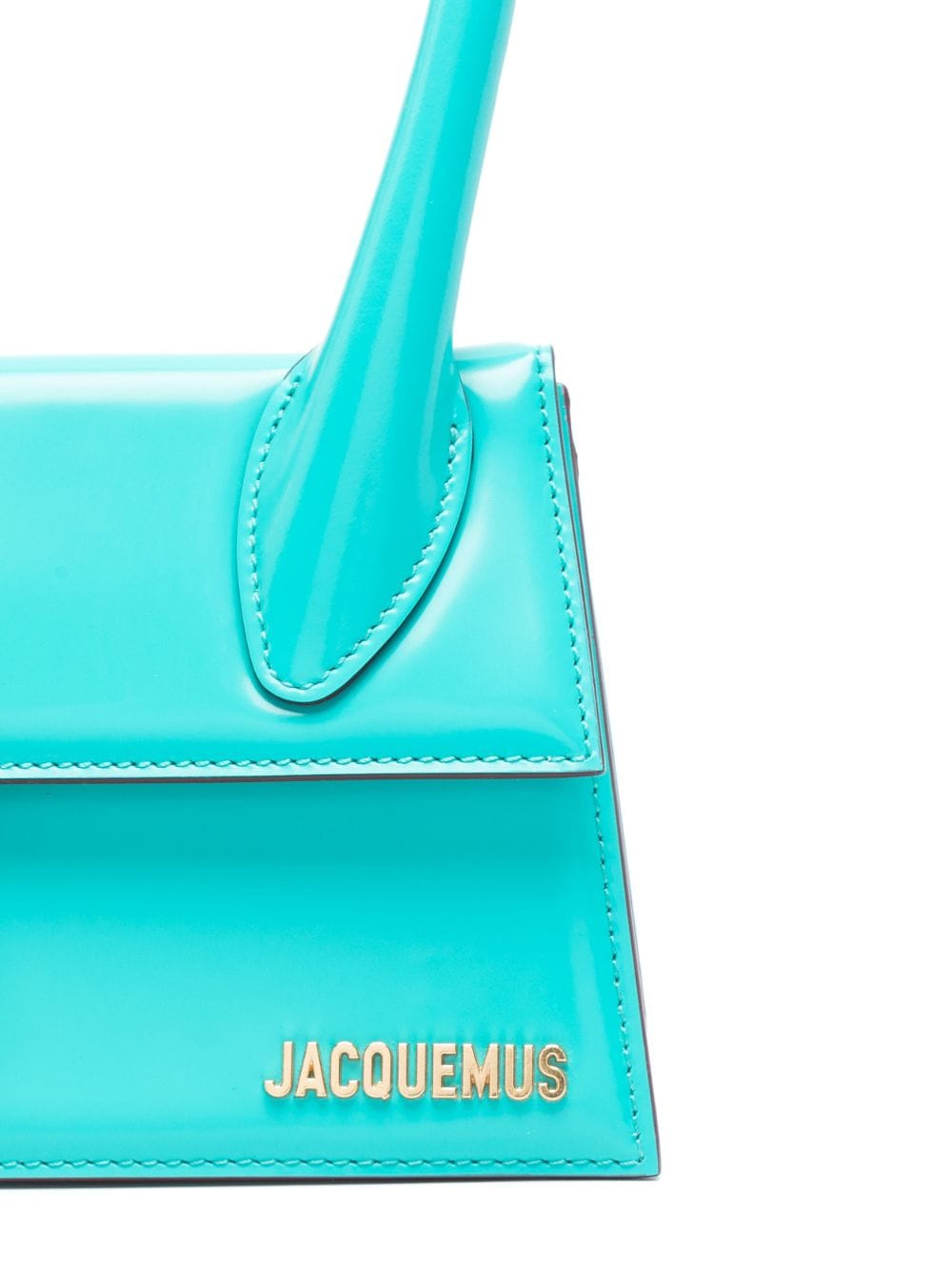 LE CHIQUITO MOYEN BOUCLE LEATHER HANDBAG