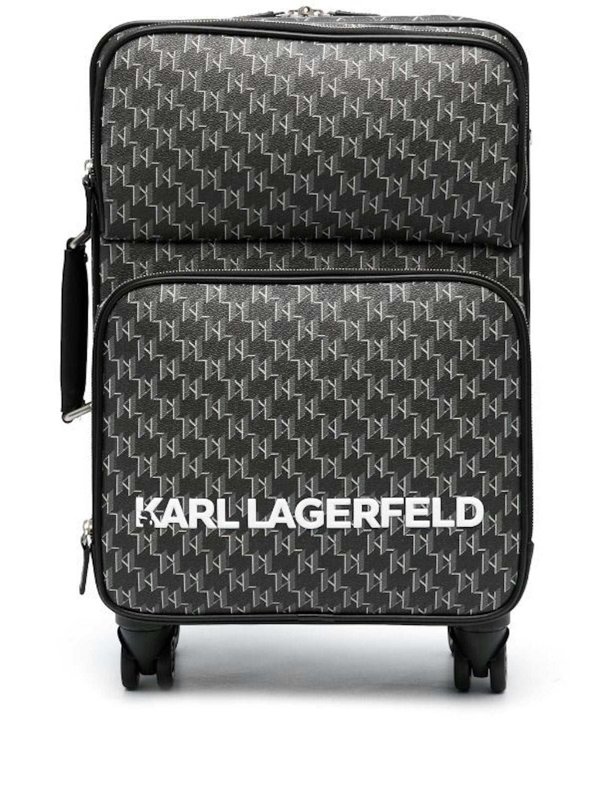 KARL LAGERFELD ALL-OVER LOGO-PRINT TROLLEY