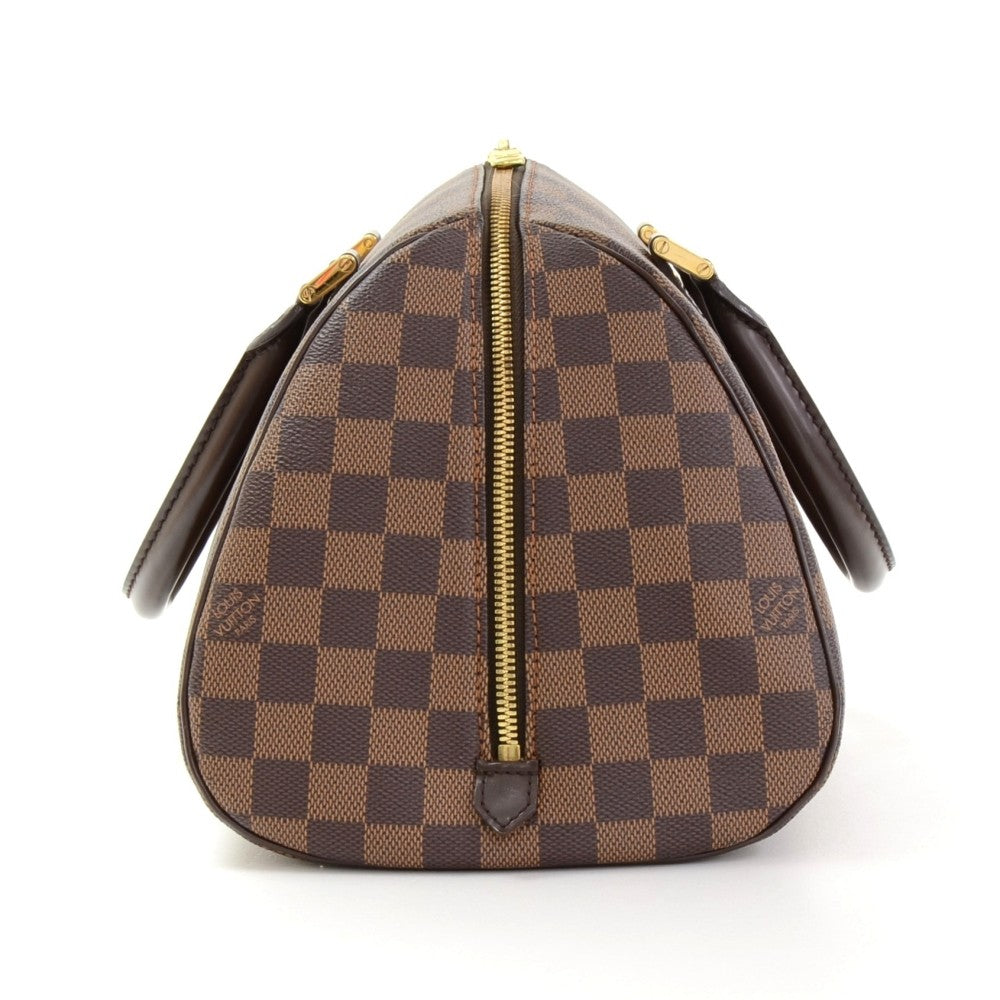 Louis Vuitto Ribera MM Damier Ebene Canvas Handbag