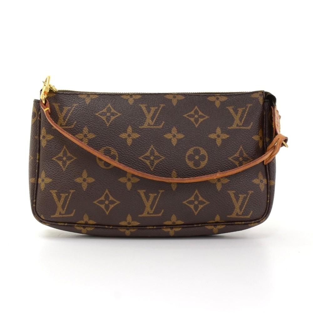 Louis Vuitto Monogram Canvas Pochette Accessoires Evening Bag