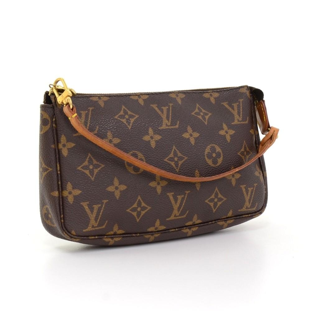 Louis Vuitto Monogram Canvas Pochette Accessoires Evening Bag