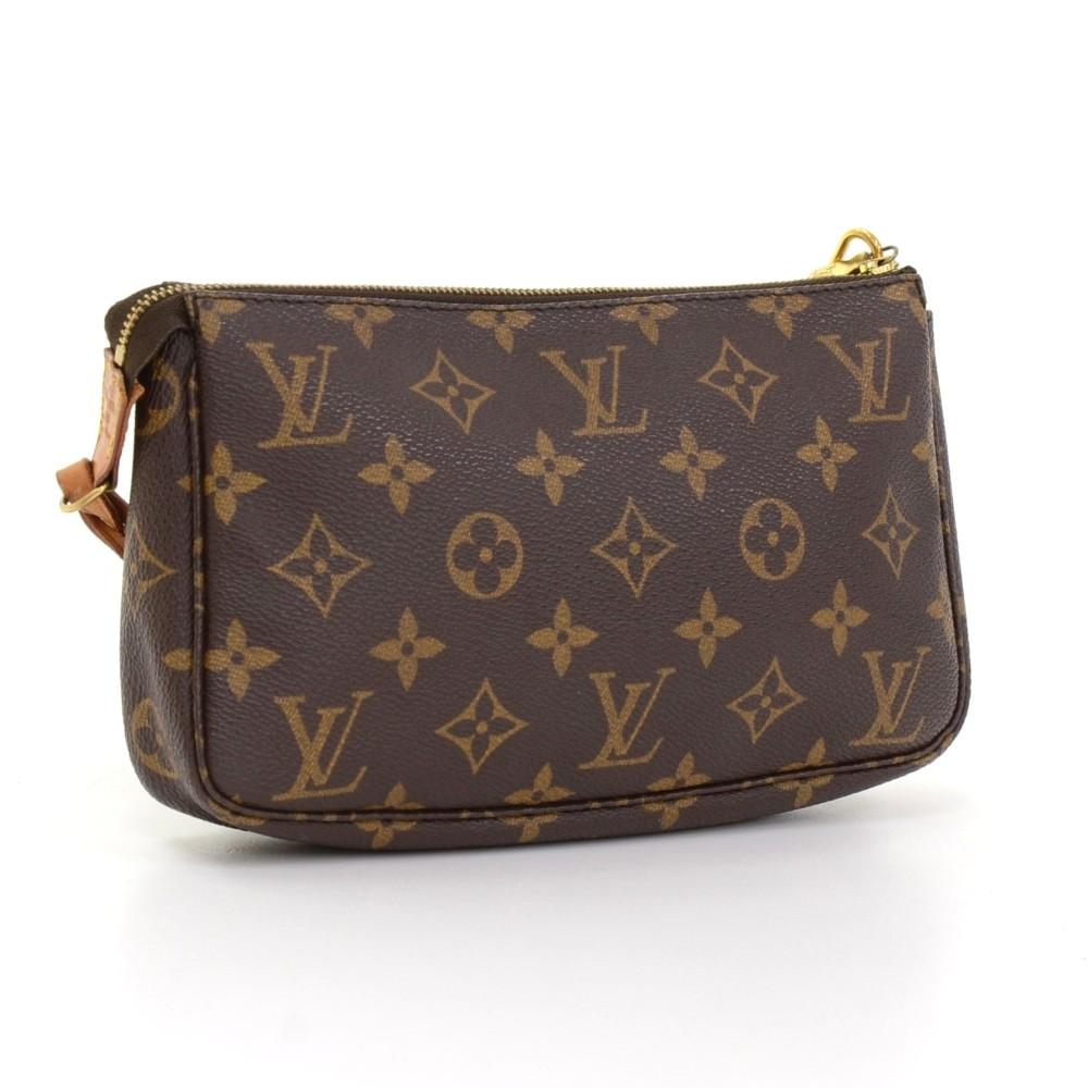 Louis Vuitto Monogram Canvas Pochette Accessoires Evening Bag