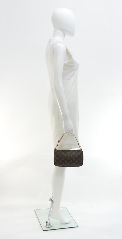 Louis Vuitto Monogram Canvas Pochette Accessoires Evening Bag