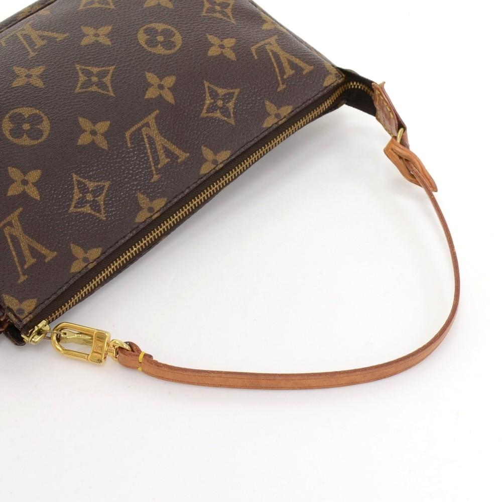 Louis Vuitto Monogram Canvas Pochette Accessoires Evening Bag