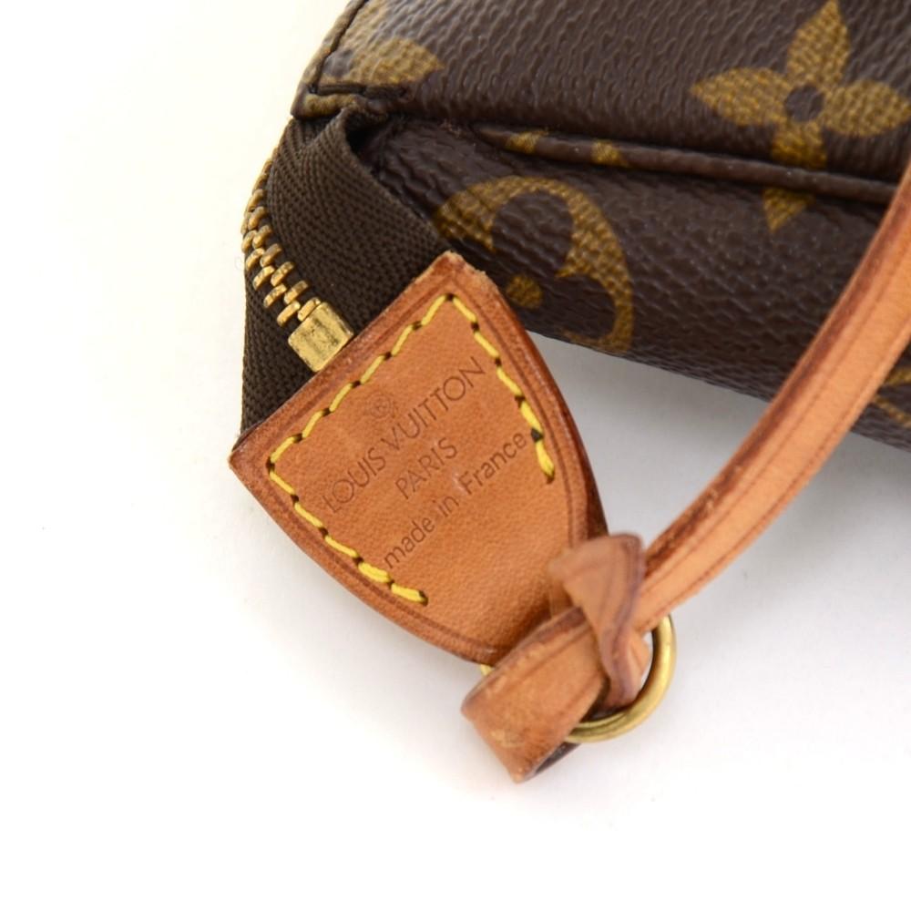 Louis Vuitto Monogram Canvas Pochette Accessoires Evening Bag