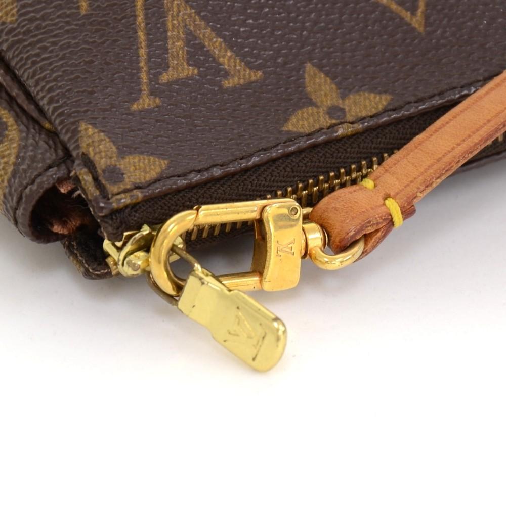Louis Vuitto Monogram Canvas Pochette Accessoires Evening Bag