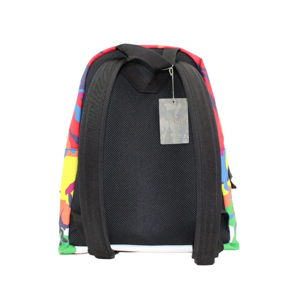 Valentino Camou7 Nylon Backpack