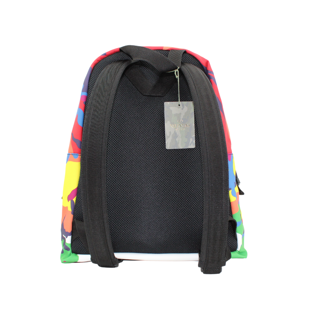 Valentino Camou7 Nylon Backpack