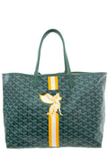 Goyard Green "SuperDog" PM St Louis Tote