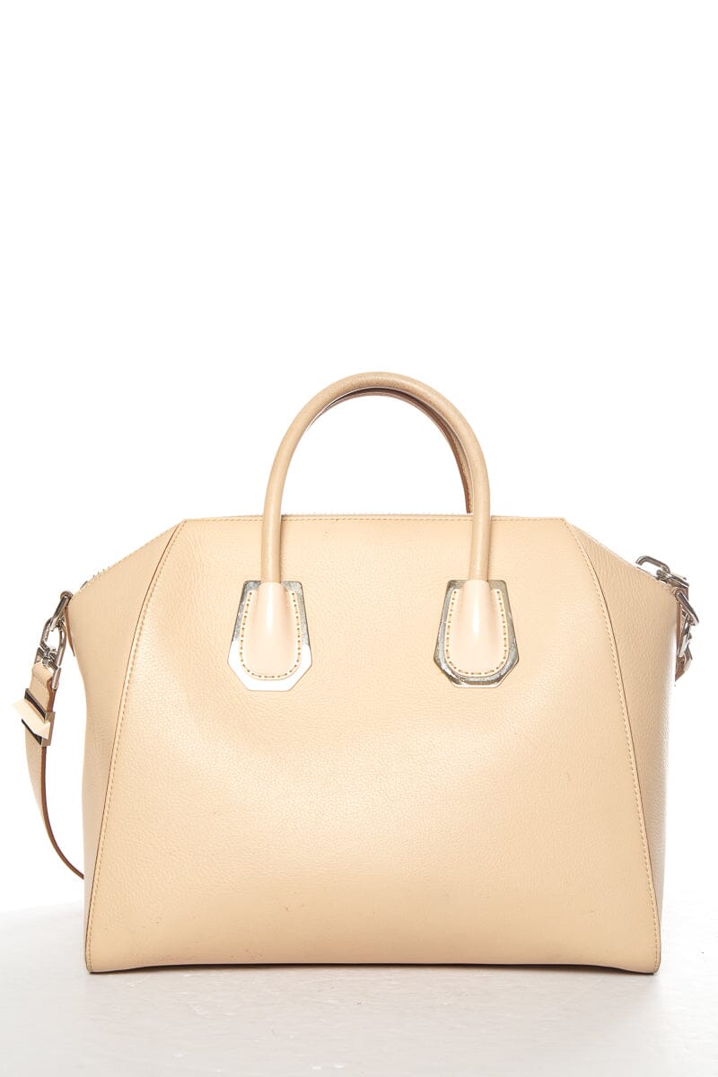 Givenchy Tan Leather Antigona Handle Bag