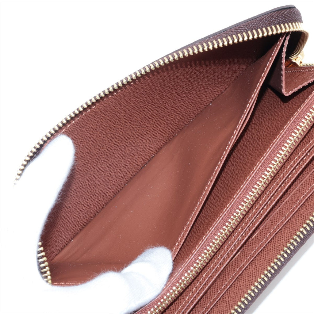 Louis Vuitton monogram zipper wallet M42616 round zipper wallet   responsiveness