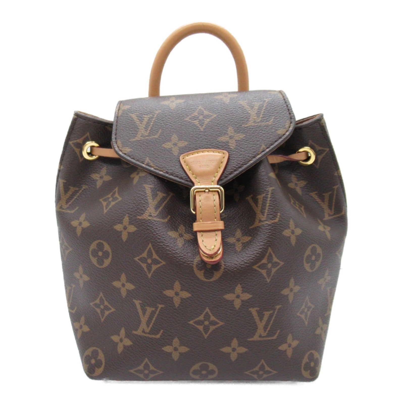 Louis Vuitton Louis Vuitton NM BB Rucksack Backpack Bag PVC Coated Canvas Monogram  Brown M45502