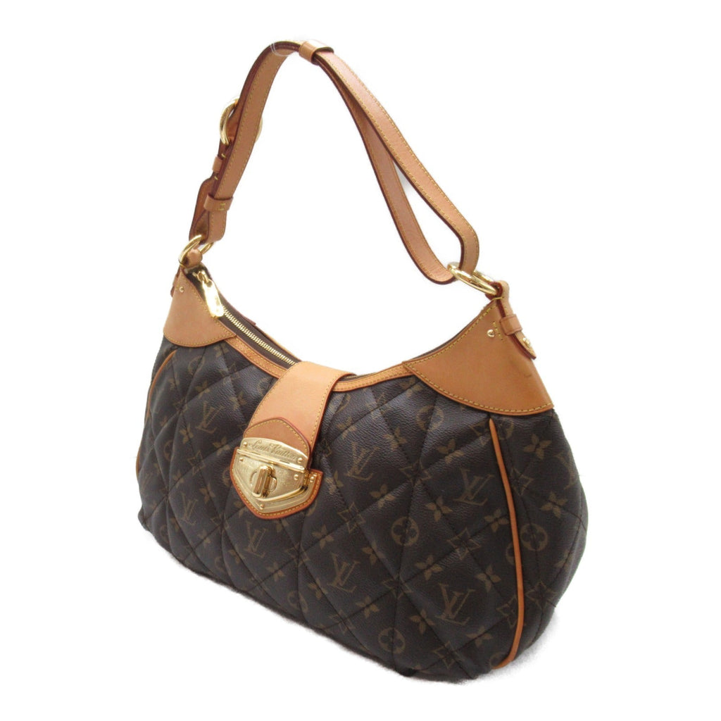 Louis Vuitton Louis Vuitton City Bag GM Shoulder Bag PVC Coated Canvas Monogram Etwer  Brown M41453