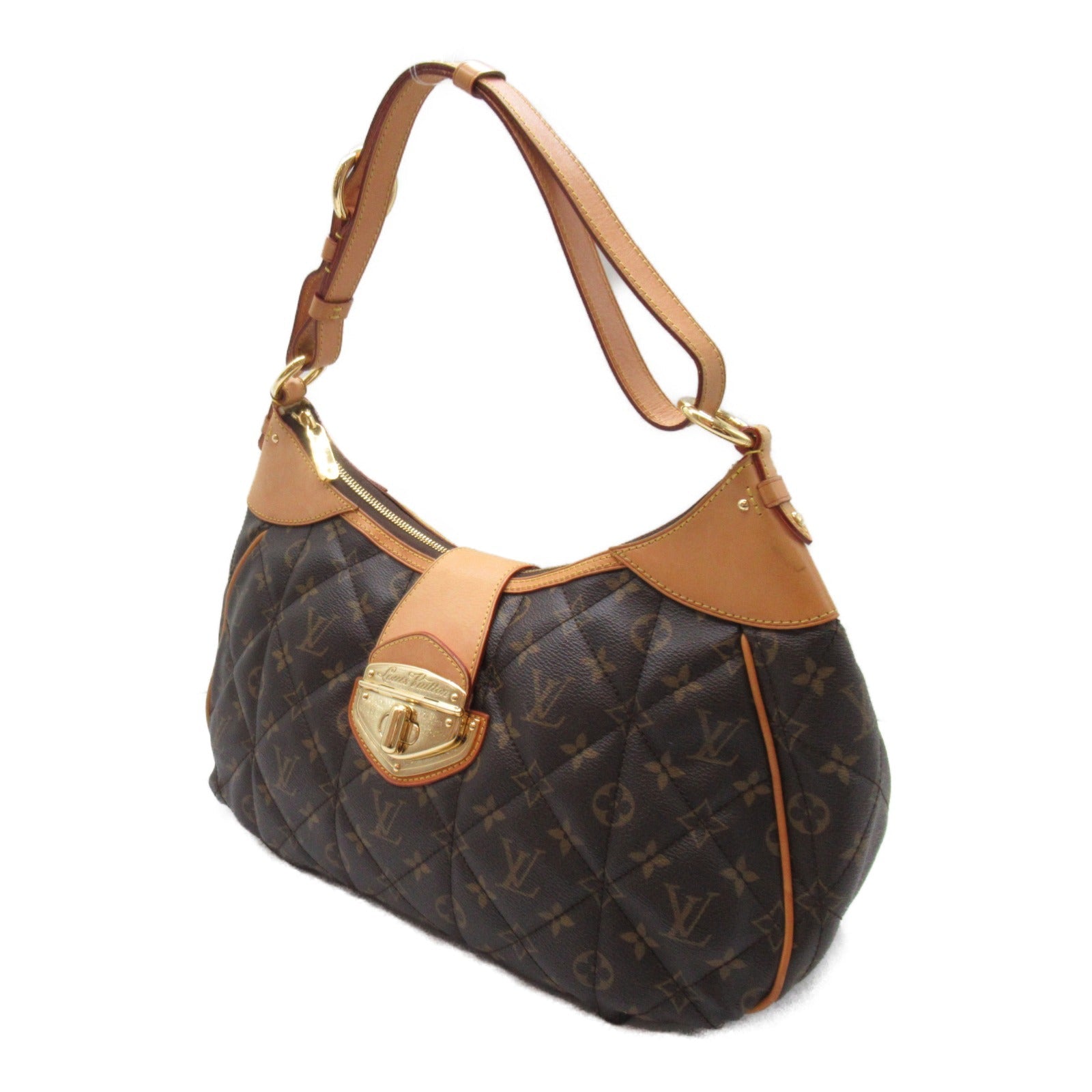 Louis Vuitton Louis Vuitton City Bag GM Shoulder Bag PVC Coated Canvas Monogram Etwer  Brown M41453