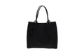 Gucci Vintage Black GG Tote Rouched