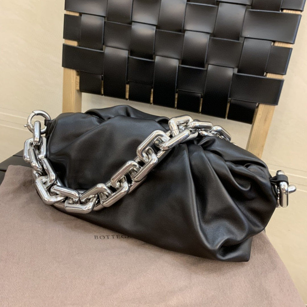 GLAMI Chain Pouch For Women 12.2in/31cm In Black