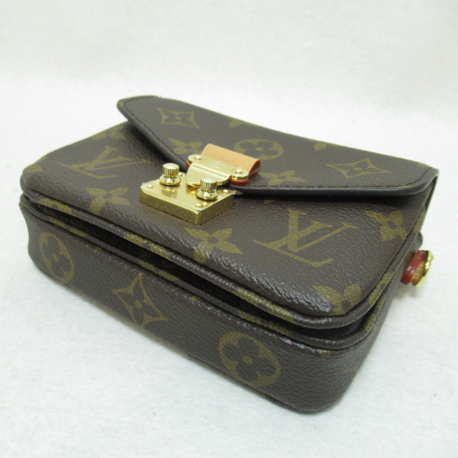Louis Vuitton Louis Vuitton Micro_Metis Shoulder Bag PVC Coated Canvas Monogram  Brown M81267