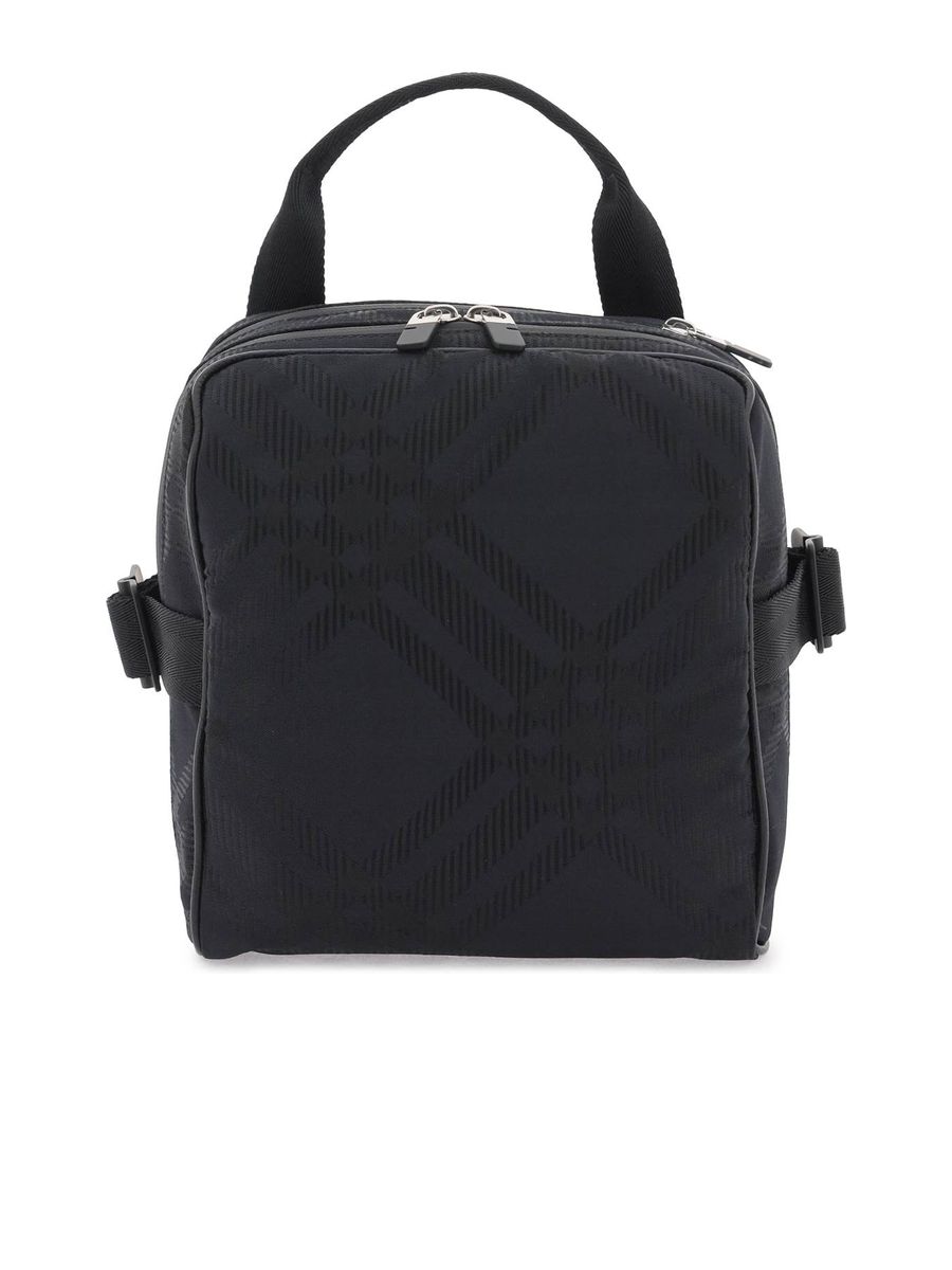 Jacquard Check-in Shoulder Bag