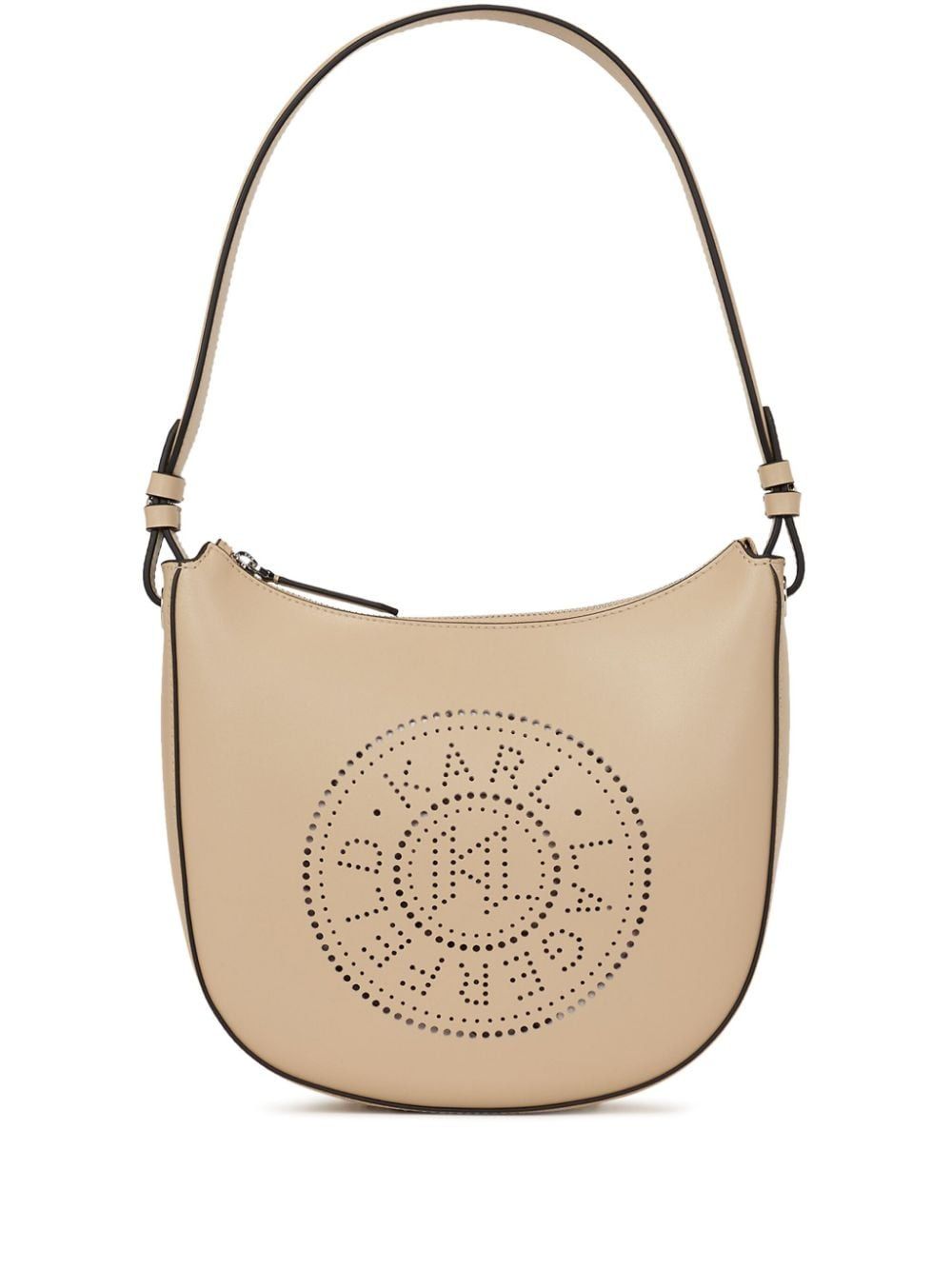 CIRCLE MOON SAND BAG WITH PERFORATED LOGO