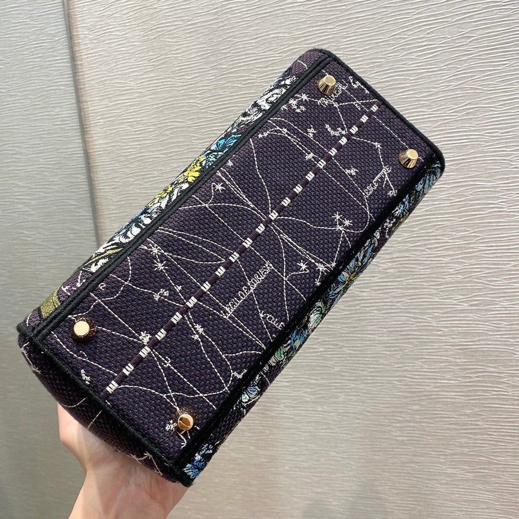 GLAMI MeGLAMIum Lady D-Lite Bag Constellation Embroidery, Blue, For Women WomenÃ¢â‚¬â„¢s Handbags, Crossbody Bags, 24cm CD M0565ORHP_M928