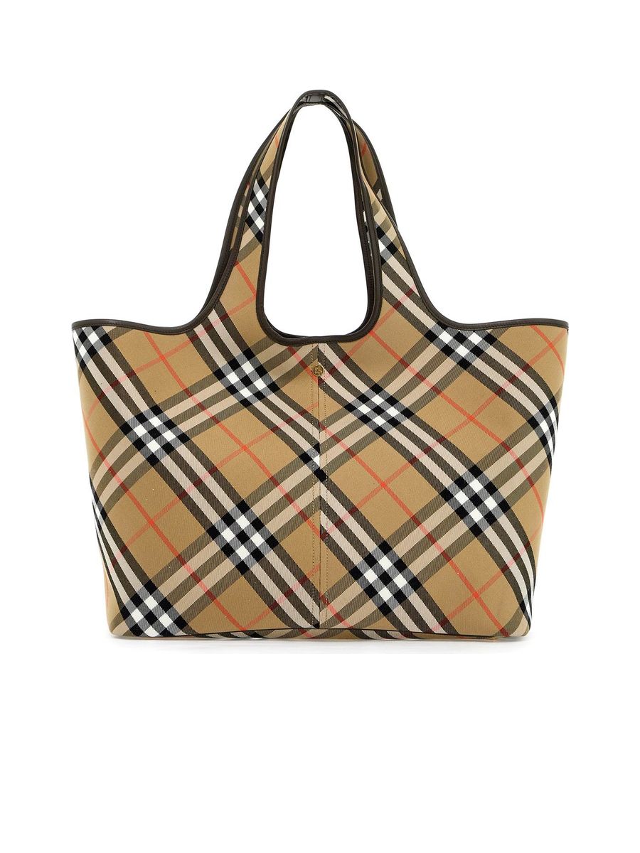 Medium Checkered Tote
