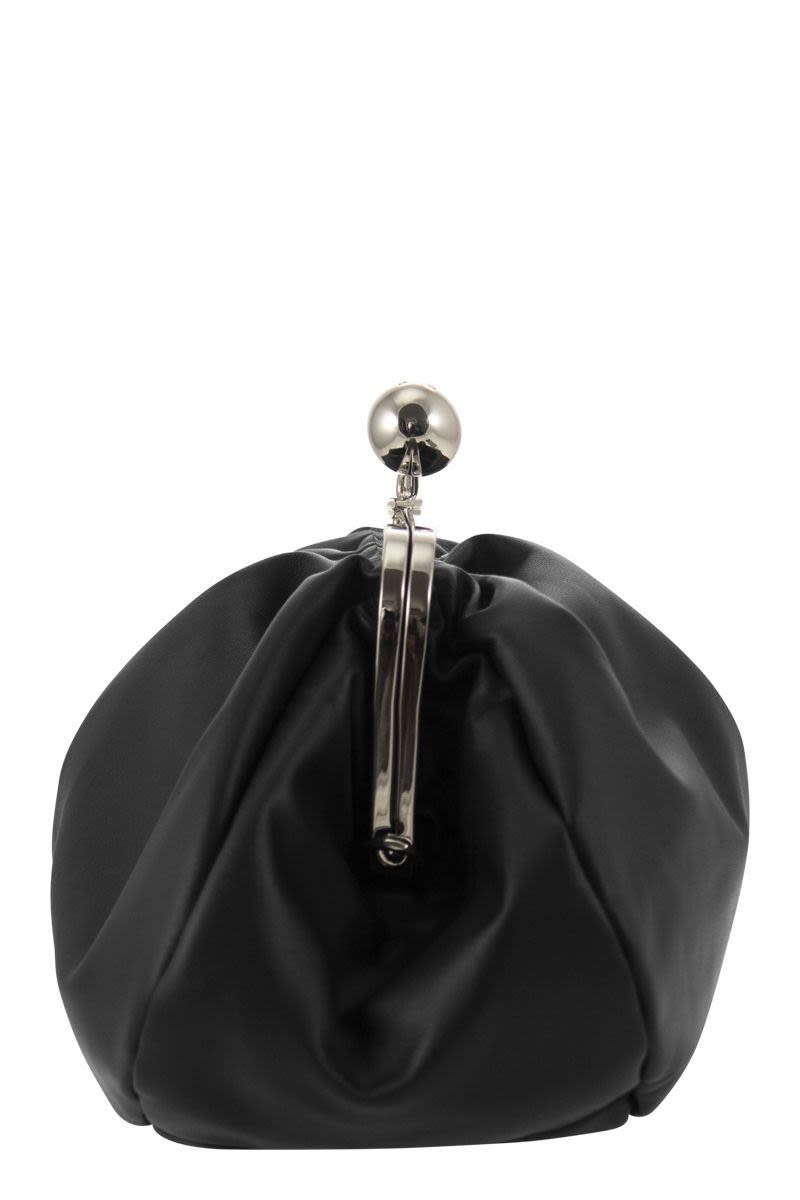 CUBICO - MEDIUM PASTRY BAG IN NAPPA LEATHER