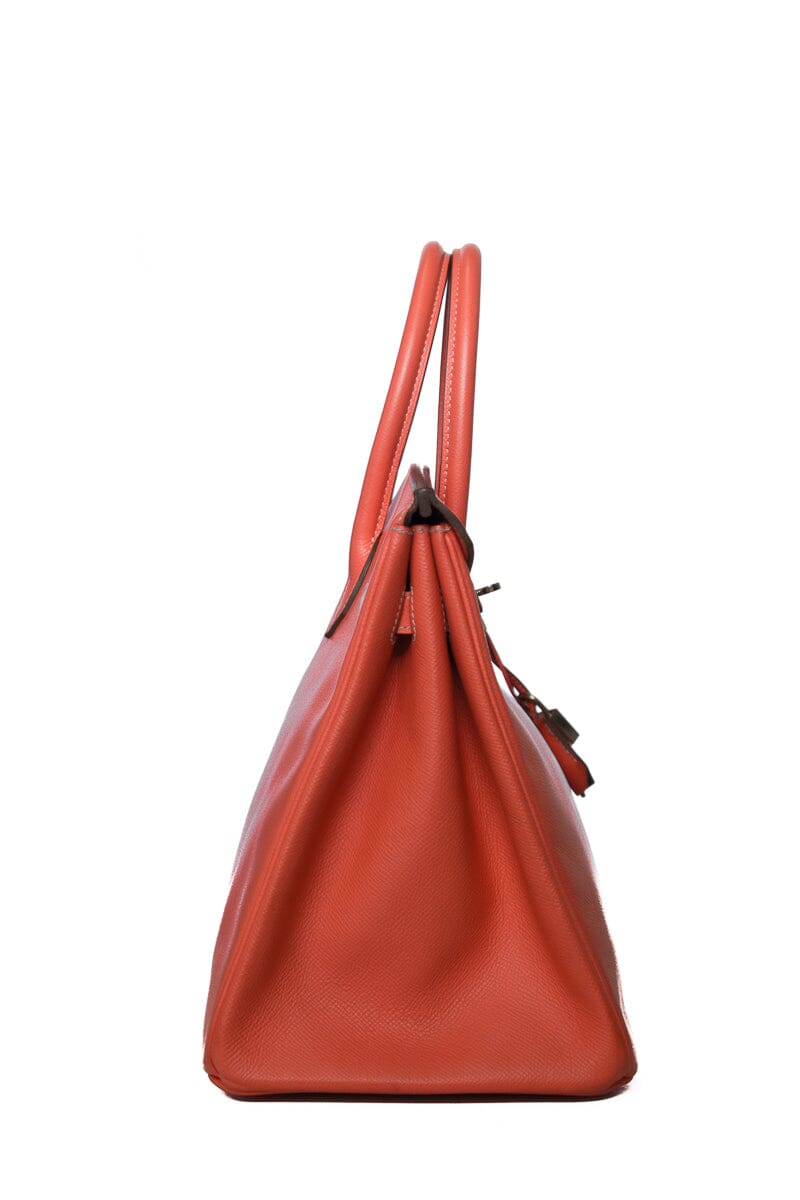HermÃƒÆ’Ã‚Â¨s Birkin 35 Candy Rose Jaiperr Epsom GHW  Handbag