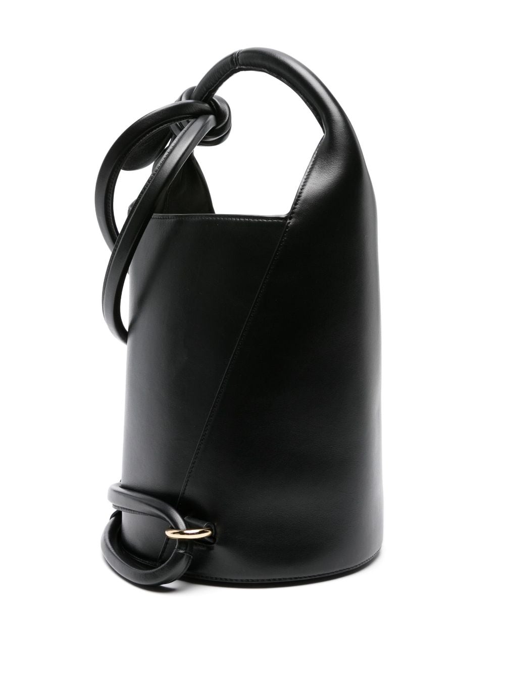LE PETIT TOURNI LEATHER BUCKET BAG