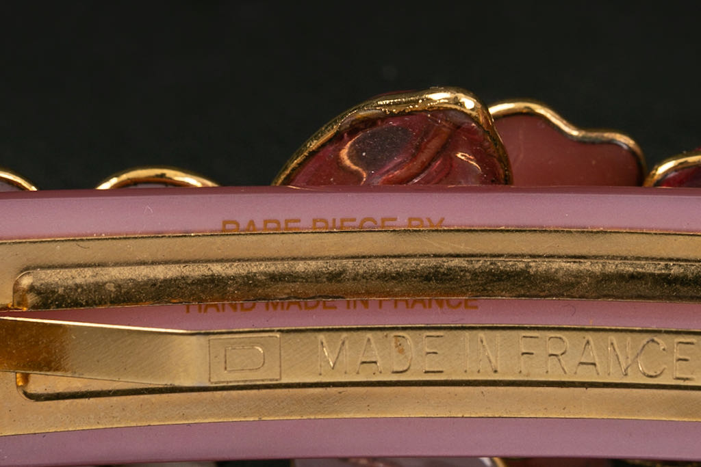 Barrette en pÃƒÆ’Ã‚Â¢te de verre