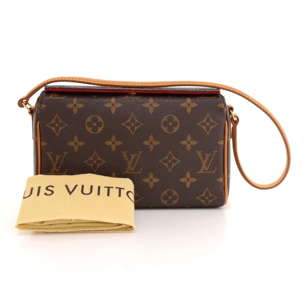 Louis Vuitto Recital Monogram Canvas Handbag