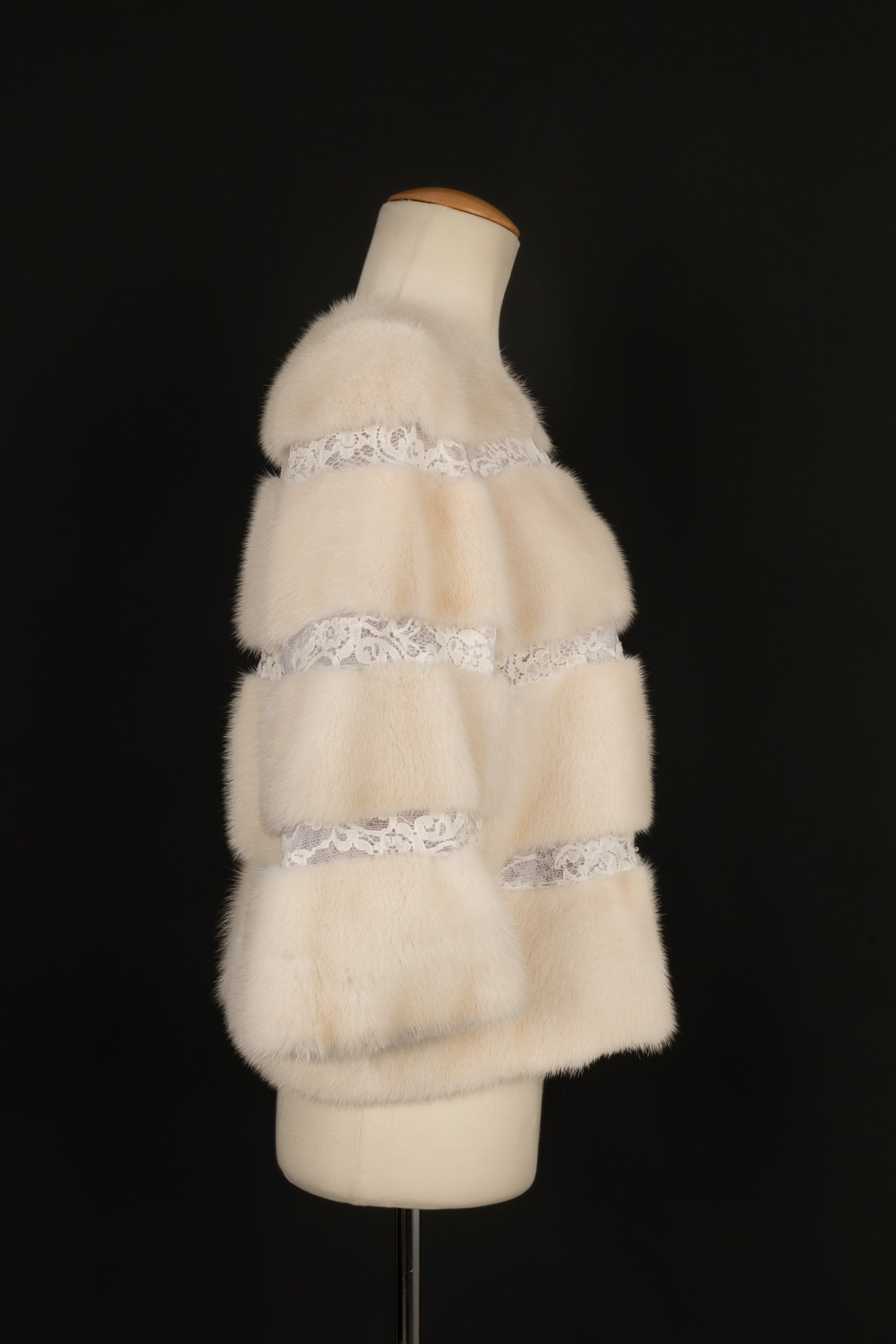 Manteau de fourrure Philipp Plein Couture