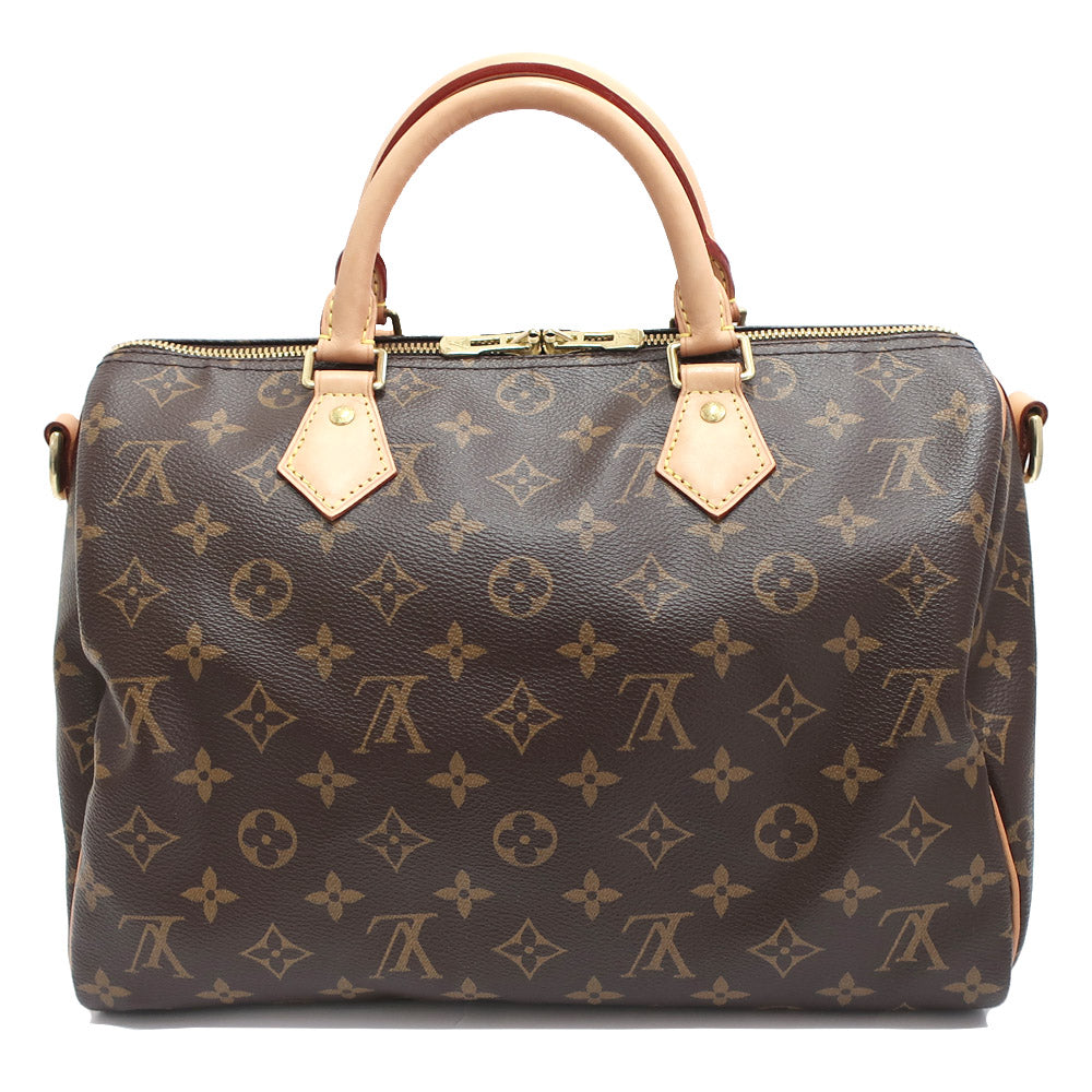 Louis Vuitton Speedy Bandouliere 30 M41112 Monogram Boston Bag Handbag Brown G   Women Preservation Bag