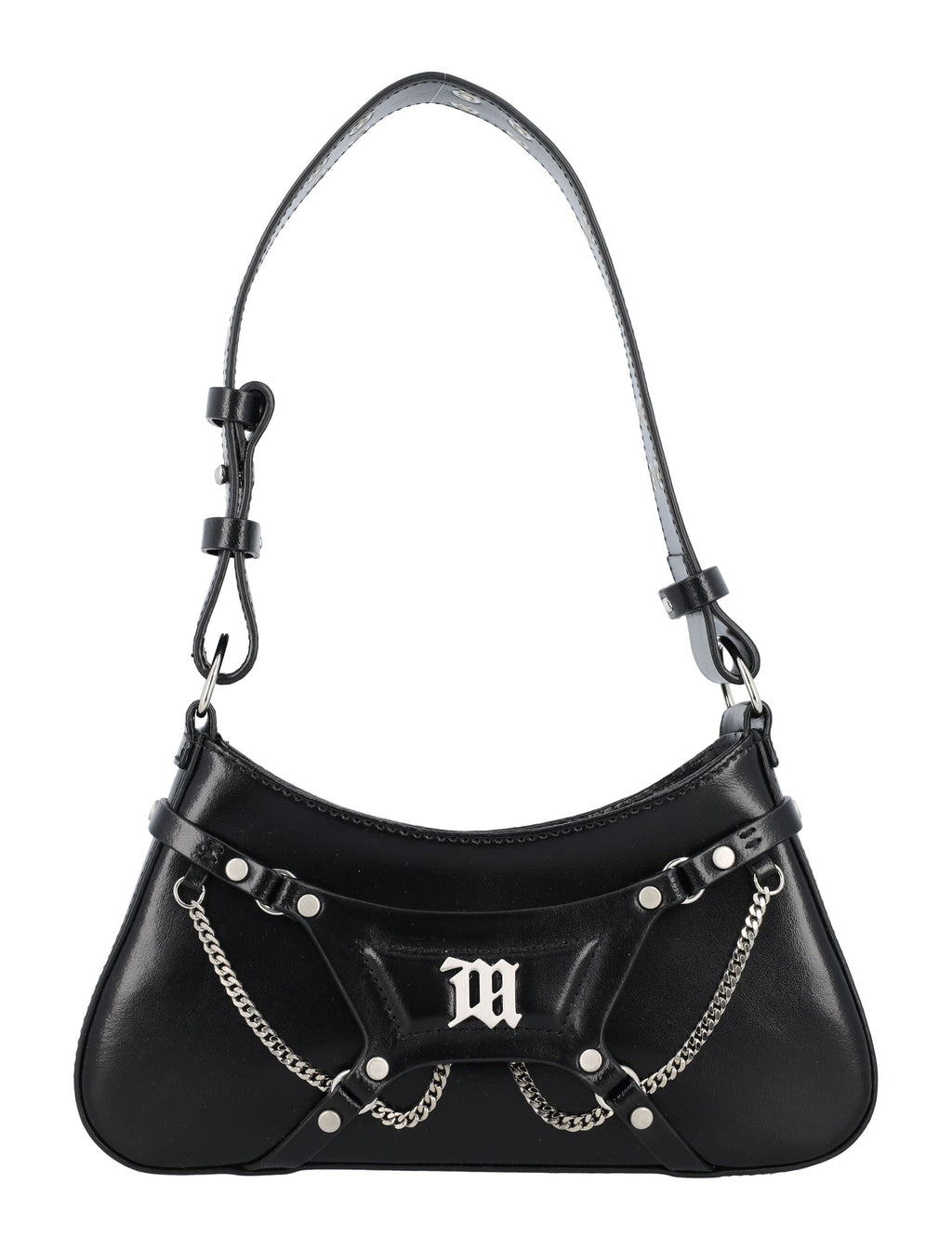 LEATHER FETISH SHOULDER BAG