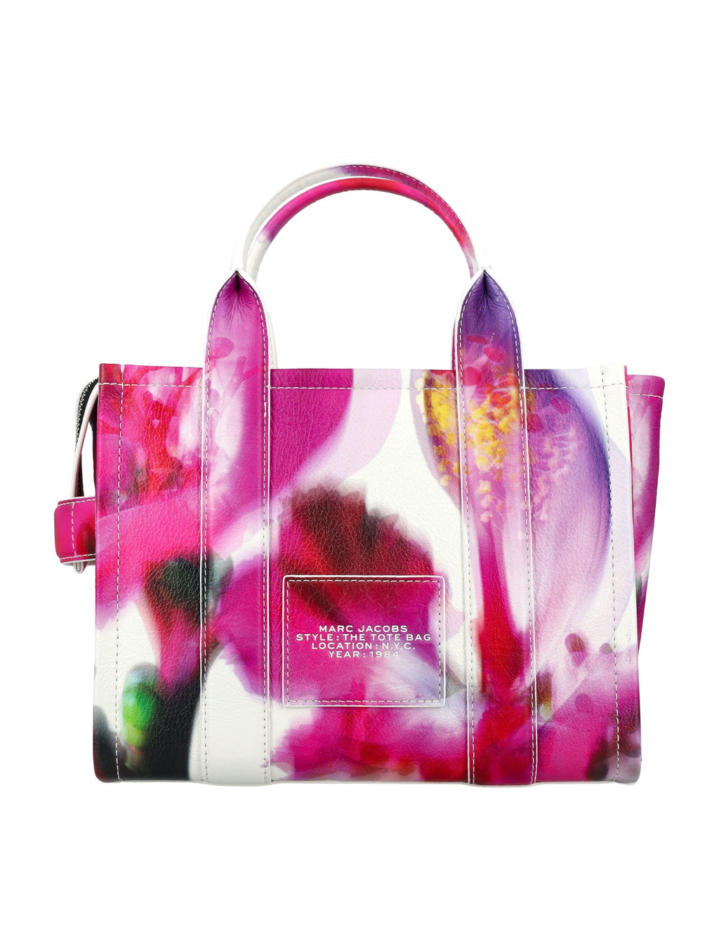The Future Floral Leather Small Tote Bag