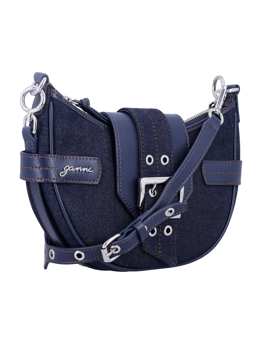 BUCKY DENIM SMALL BAG