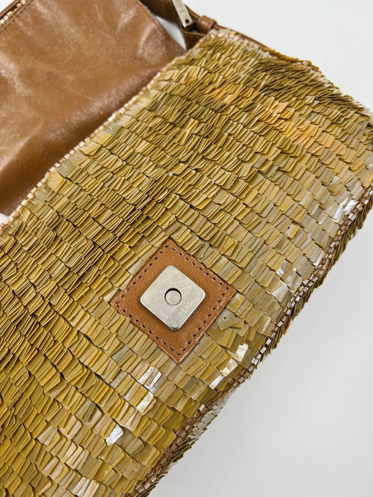 Fendi Beaded Baguette Bag