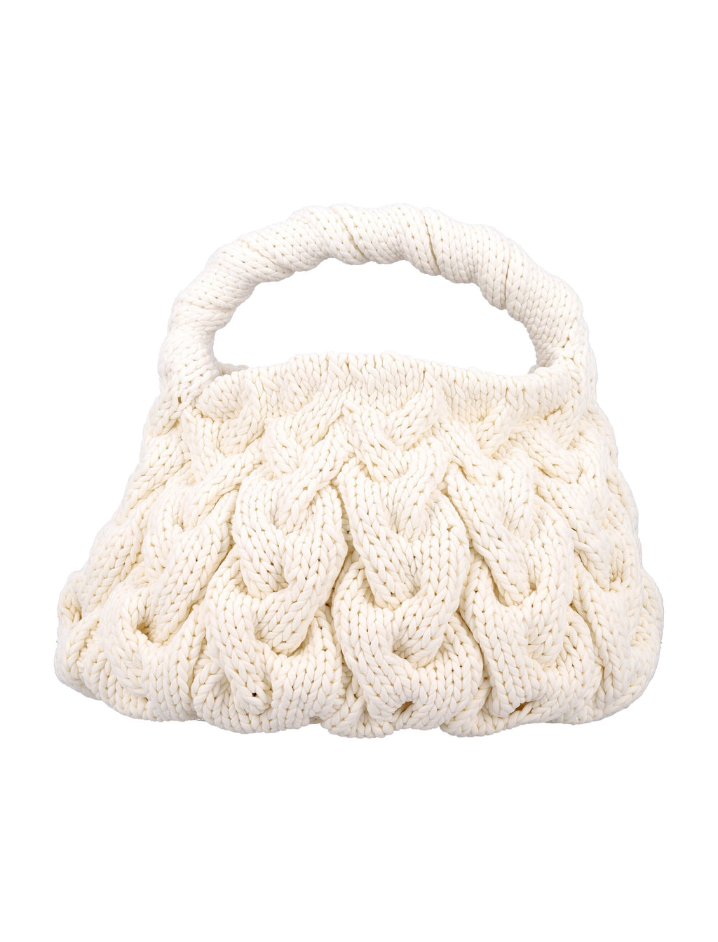 CABLE KNIT BAG