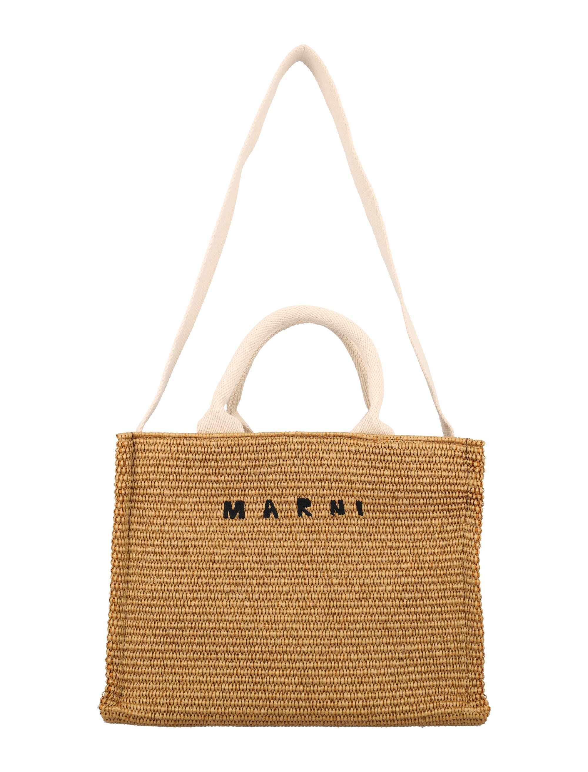 Small Raffia Tote Bag