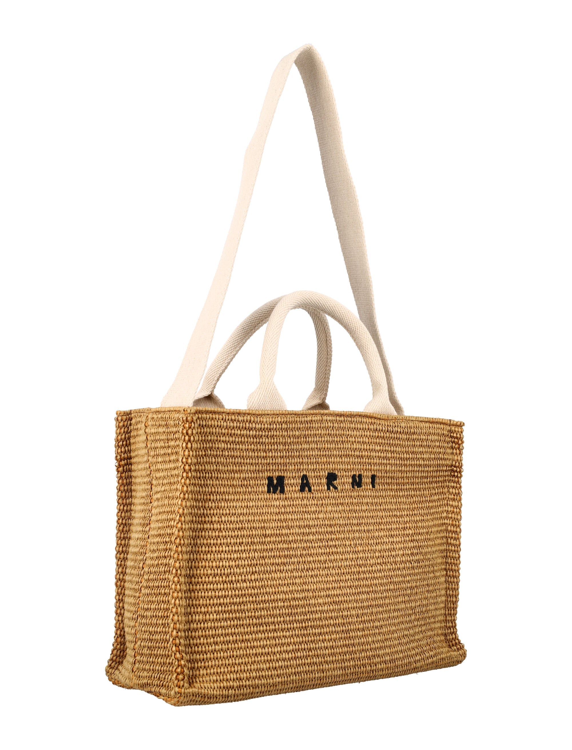 Small Raffia Tote Bag