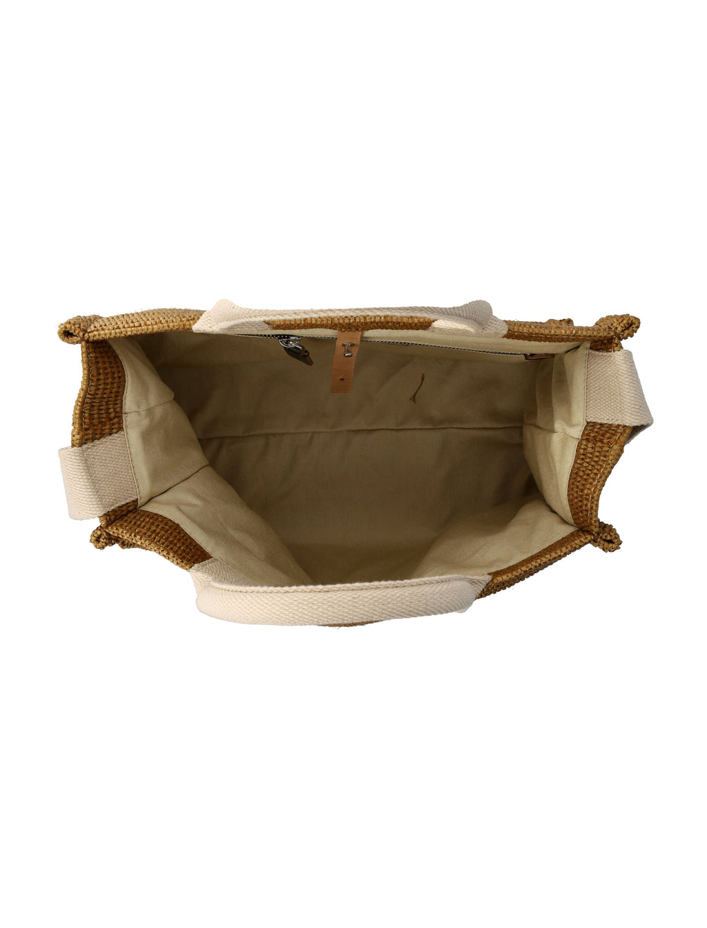 Small Raffia Tote Bag