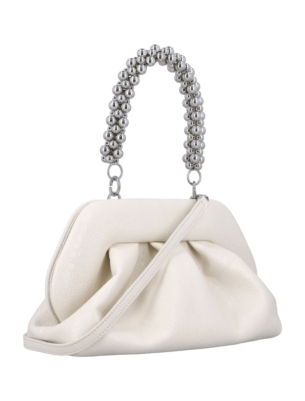 Tia Beaded Handle Clutch